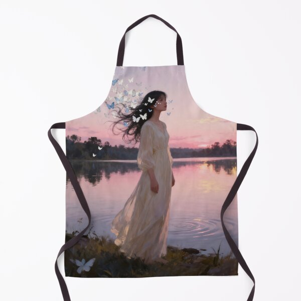 Item preview, Letting Go Fine Art Print | Woman With Butterfly Hair | Healing & Transformation  designed and sold by stylishdzign.