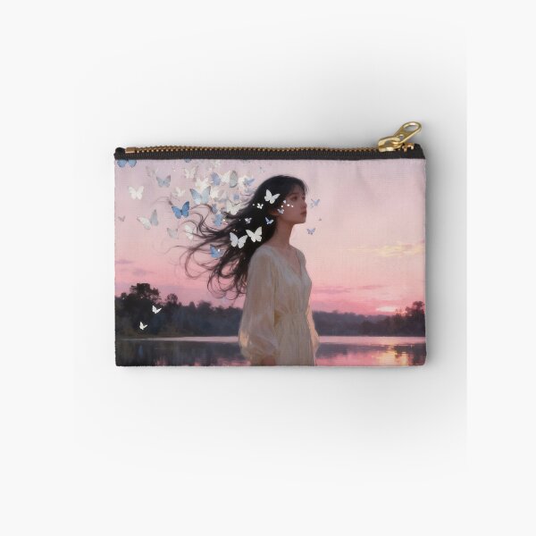Item preview, Letting Go Fine Art Print | Woman With Butterfly Hair | Healing & Transformation  designed and sold by stylishdzign.