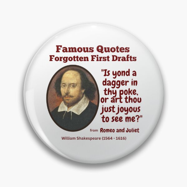 Item preview, Forgotten First Drafts - Is yond a dagger in thy poke... designed and sold by ForWriters.