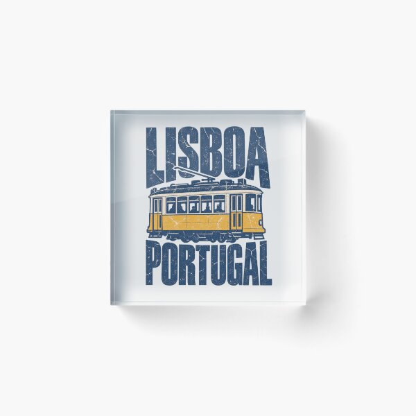 Item preview, Lisbon Portugal Yellow Tram Retro Distressed designed and sold by Yellowriversss.
