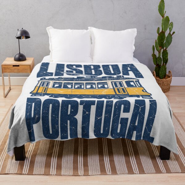Item preview, Lisbon Portugal Yellow Tram Retro Distressed designed and sold by Yellowriversss.