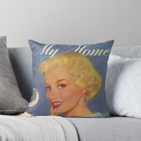 Item preview, Woman And Home Magazine Cover Vintage Girls Ladies Women Wall Art Poster Print Tee Cushion Mug Shirt designed and sold by Cool Robot Bro..