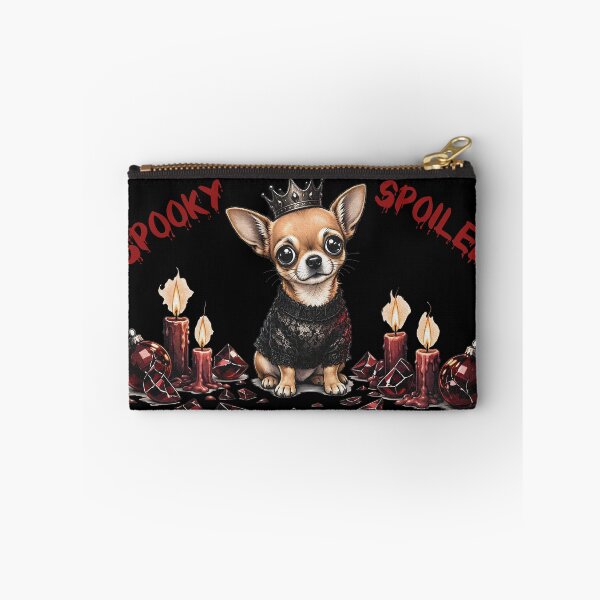 Item preview, Spooky Spoiled Gothic Chihuahua Princess Christmas designed and sold by CraftyValley.