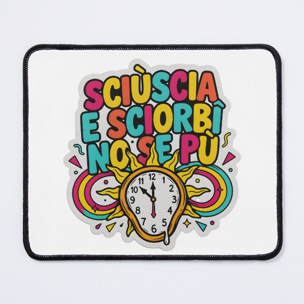 Item preview,  Italian Dialect Saying Retro Sun Clock designed and sold by ManuMax93.