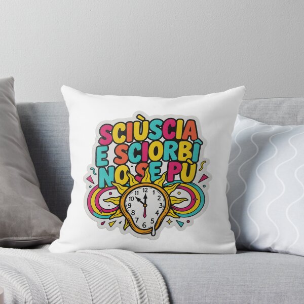 Item preview,  Italian Dialect Saying Retro Sun Clock designed and sold by ManuMax93.