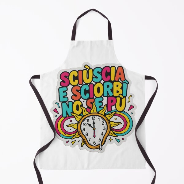 Item preview, Italian Dialect Saying Retro Sun Clock designed and sold by ManuMax93.