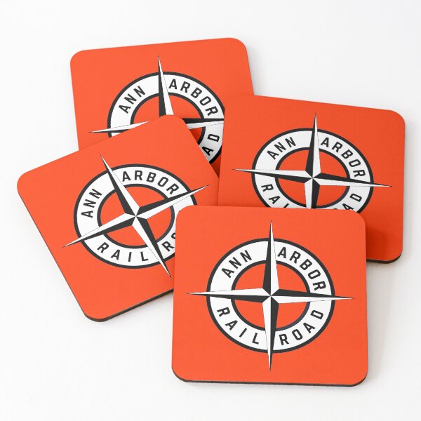 Item preview, Ann Arbor Railroad Compass Logo designed and sold by Trains-and-Rail.