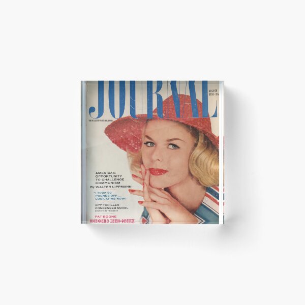 Item preview, Ladies Journal Magazine Cover Vintage Girls Ladies Women Wall Art Poster Print Tee Cushion Mug Shirt designed and sold by Cool Robot Bro..