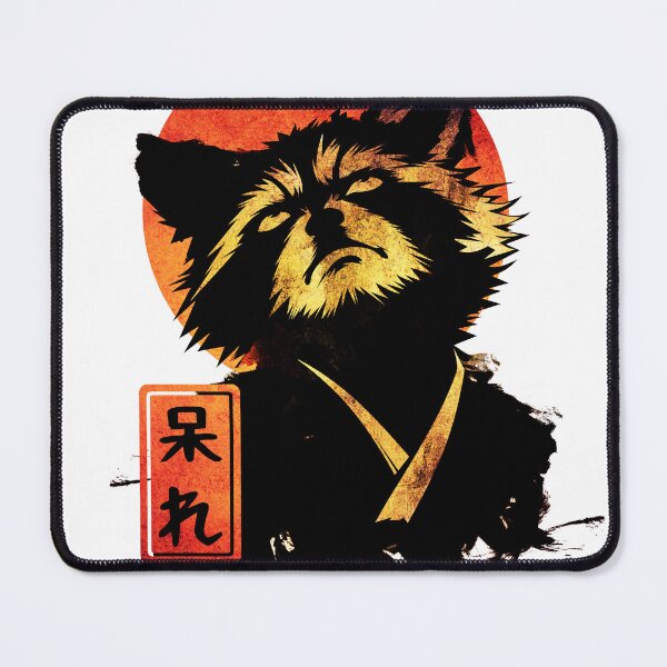 Item preview, Exasperated Raccoon – 呆れ | The Audacity – Japanese Illustration designed and sold by AnmForge.