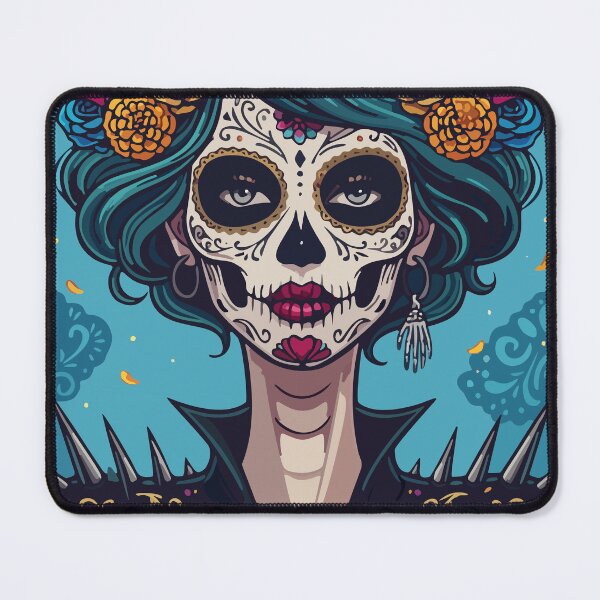 Item preview, Catrina Crown | Vintage Day of the Dead Tarot Art designed and sold by Ojo de Lilith.