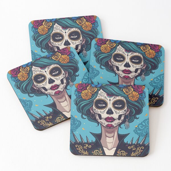 Item preview, Catrina Crown | Vintage Day of the Dead Tarot Art designed and sold by  Ojo de Lilith.