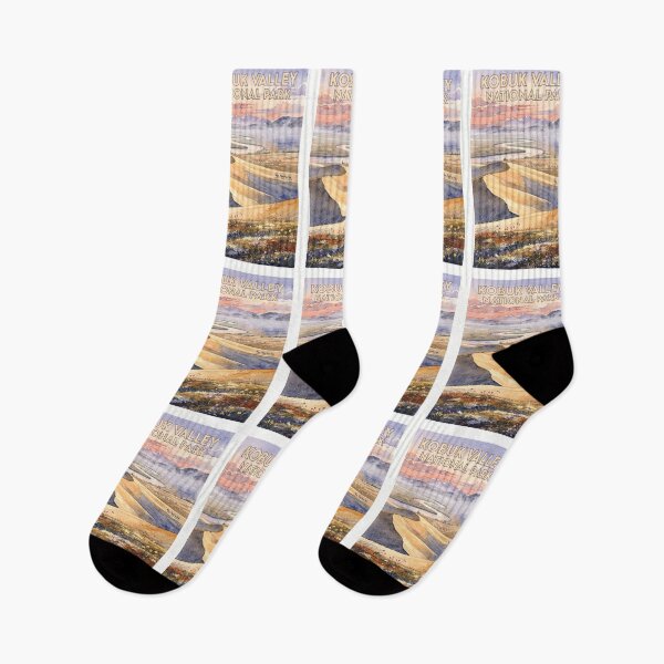 Item preview, Kobuk Valley National Park Alaska Vintage Watercolor Travel designed and sold by Teelogic.