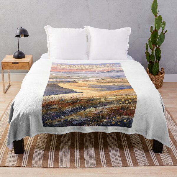 Item preview, Kobuk Valley National Park Alaska Vintage Watercolor Travel designed and sold by Teelogic.