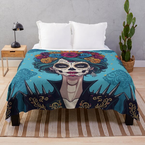 Item preview, Catrina Crown | Vintage Day of the Dead Tarot Art designed and sold by  Ojo de Lilith.