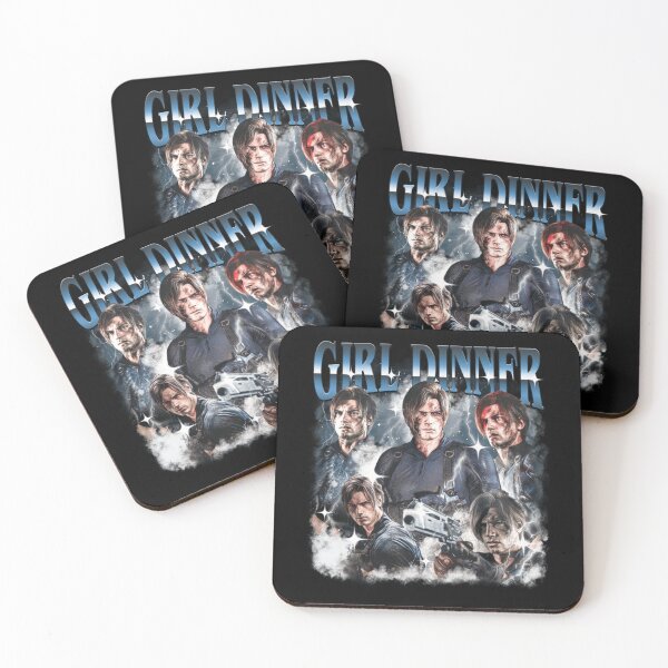 Item preview,  Vintage Girl Dinner Leon Kennedy Bootleg  designed and sold by radercolorfuls.