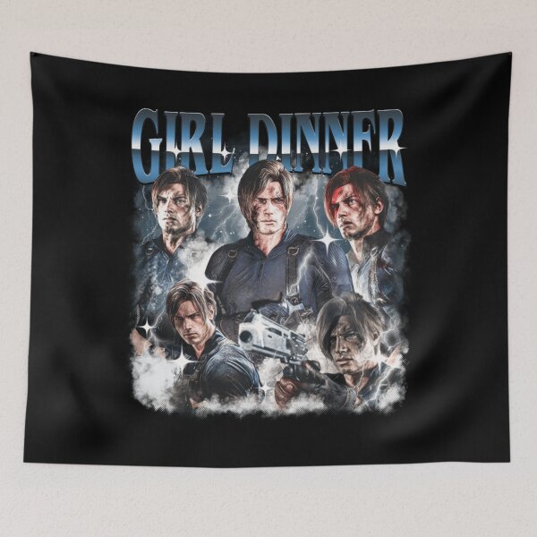 Item preview,  Vintage Girl Dinner Leon Kennedy Bootleg  designed and sold by radercolorfuls.