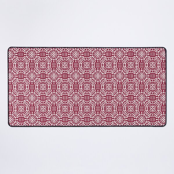 Item preview, Linear Damask Fuschia designed and sold by Beatitudes Design.