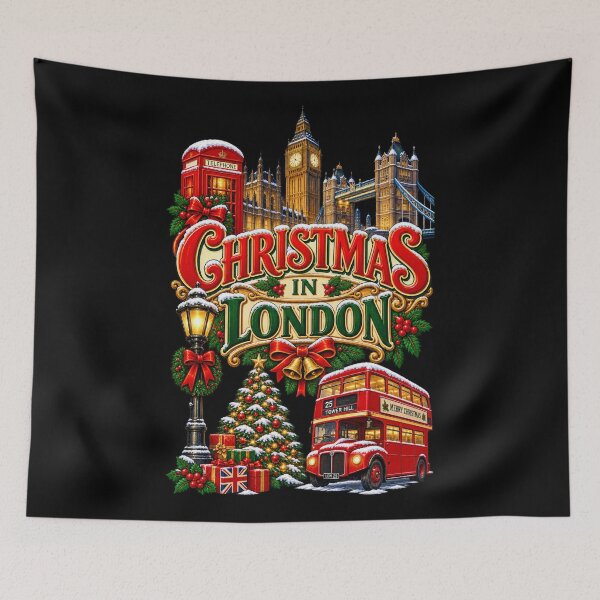 Item preview, Christmas in London designed and sold by RockitBaby.