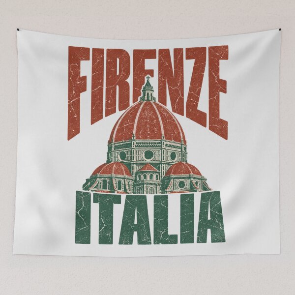Item preview, Firenze Florence Italy Duomo Retro Distressed designed and sold by Yellowriversss.