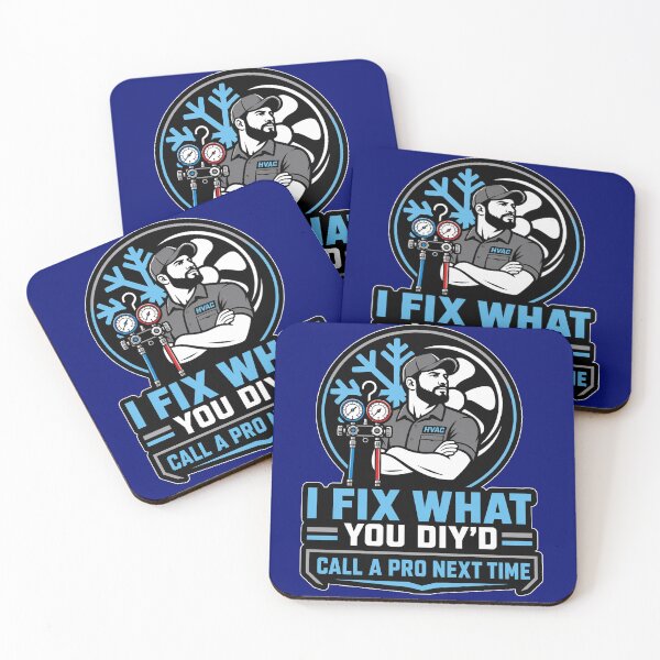 Item preview, I Fix What You DIYd HVAC Tech Funny Heating Cooling Technician designed and sold by MirengLab.