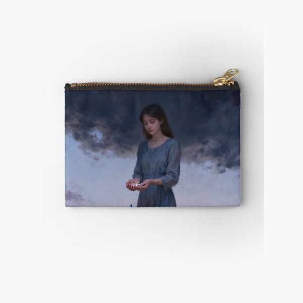 Item preview, Beauty in Brokenness Art Print | Woman Holding Sky Fragments | Healing & Acceptance Wall Art designed and sold by stylishdzign.