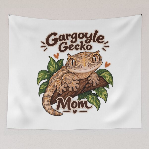 Item preview, Gargoyle Gecko Mom Cute Pet Reptile Lizard designed and sold by CrazySzoopWorld.