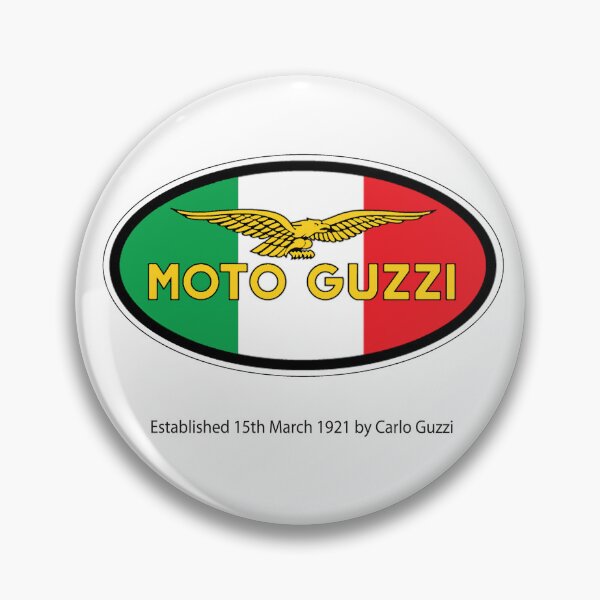 Item preview, Another wonderful and ageless Moto Guzzi logo designed and sold by Apex-biz.