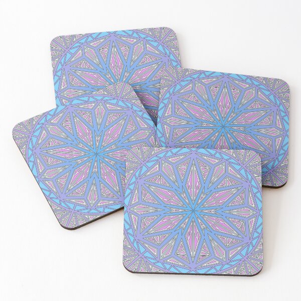 Item preview, Crystal Starburst | Art Print | Psychedelic Sacred Geometry | Boho Wall Decor designed and sold by RareSquareBearArts.