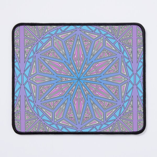 Item preview, Crystal Starburst | Art Print | Psychedelic Sacred Geometry | Boho Wall Decor designed and sold by RareSquareBearArts.