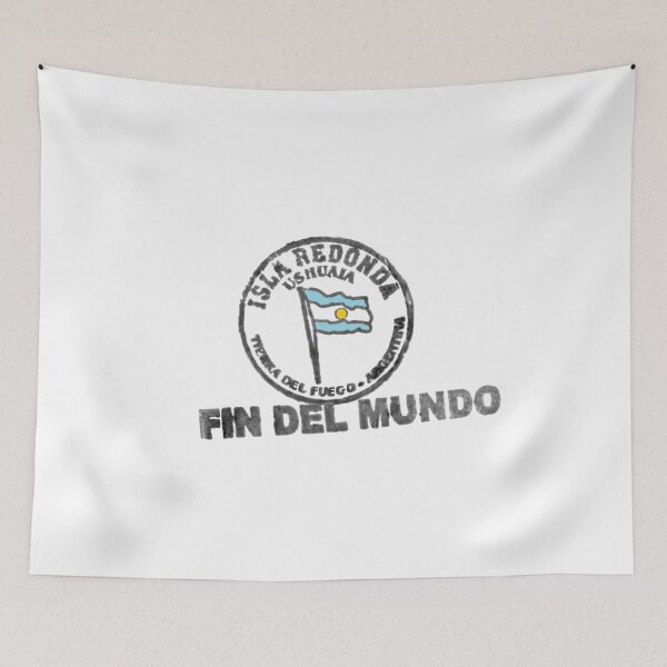 Item preview, Passport Stamp Isla Redonda Ushuaia End of the World designed and sold by Srta  Margarita.