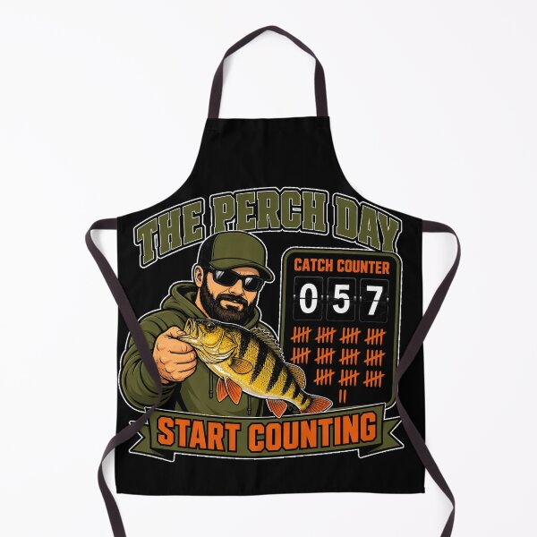 Item preview, The Perch Day Catch Counter Start Counting Perch Fishing Angler designed and sold by MirengLab.
