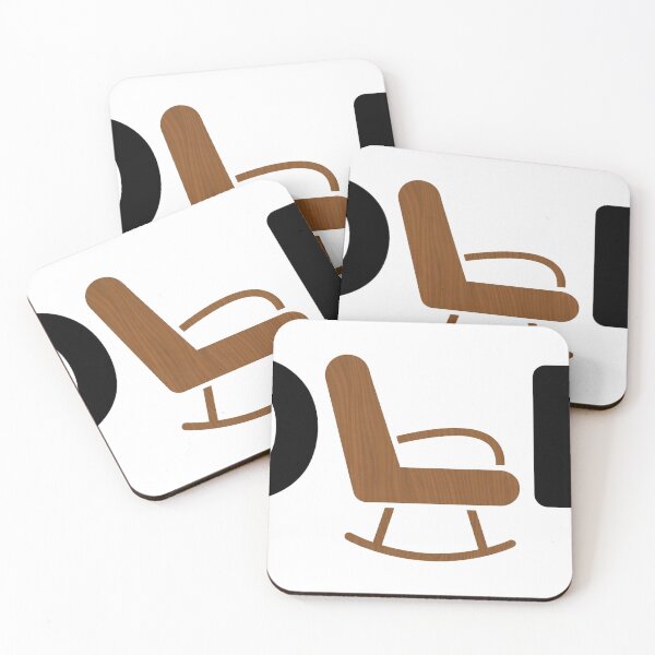 Item preview, OLD Rocking Chair Typogram - Funny Old Man Logo designed and sold by 2Sec.