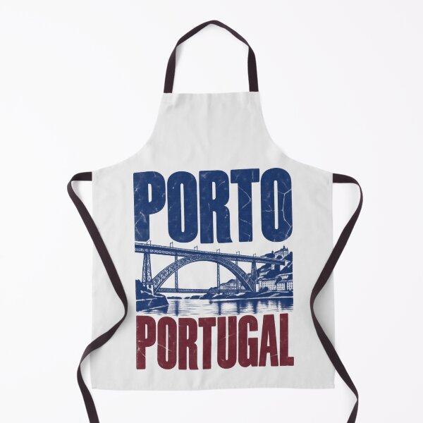 Item preview, Porto Portugal Dom Luis Bridge Retro Distressed designed and sold by Yellowriversss.