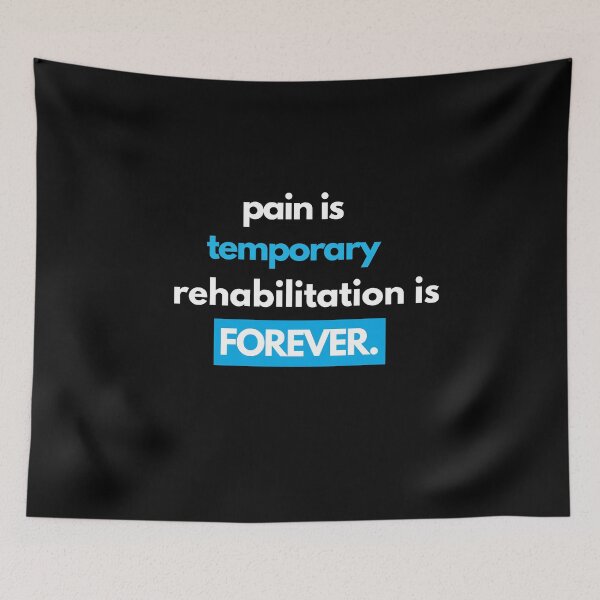 Item preview, Pain Is Temporary Rehabilitation Is Forever | Physical Therapy Gift designed and sold by Zayed  Mahmoud.