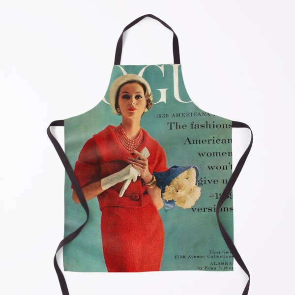 Item preview, Vogue Magazine Cover Vintage Girls Ladies Women Wall Art Poster Print Tee Cushion Mug Shirt designed and sold by Cool Robot Bro..