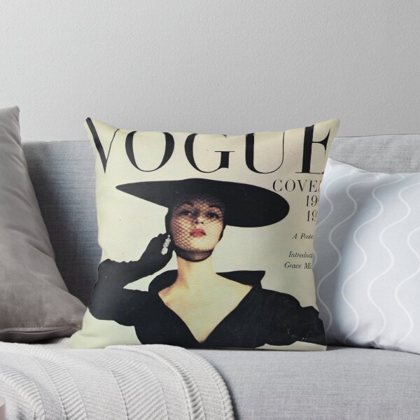 Item preview, Vogue Magazine Cover Vintage Girls Ladies Women Wall Art Poster Print Tee Cushion Mug Shirt designed and sold by Cool Robot Bro..