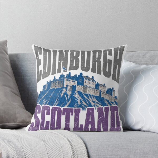 Item preview, Edinburgh Scotland Castle Retro Distressed designed and sold by Yellowriversss.