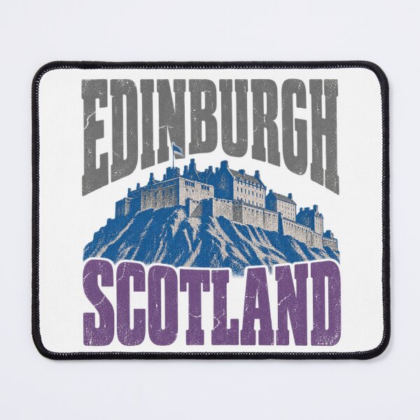 Item preview, Edinburgh Scotland Castle Retro Distressed designed and sold by Yellowriversss.