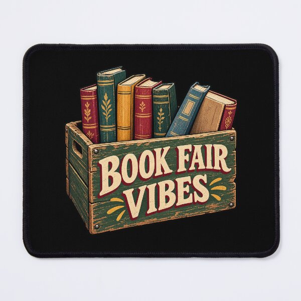 Item preview, Book Fair Vibes – Where Libraries Meet Book Lovers. designed and sold by Endless7Art.