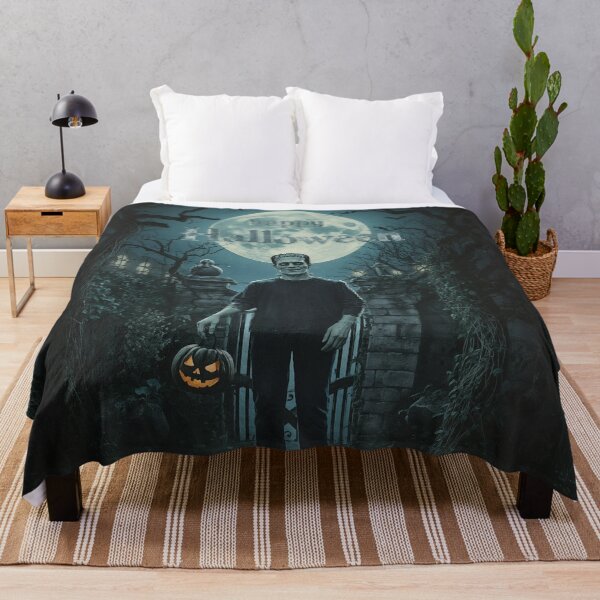 Item preview, Frankenstein Happy Halloween – Midnight Monster designed and sold by Deezyned.