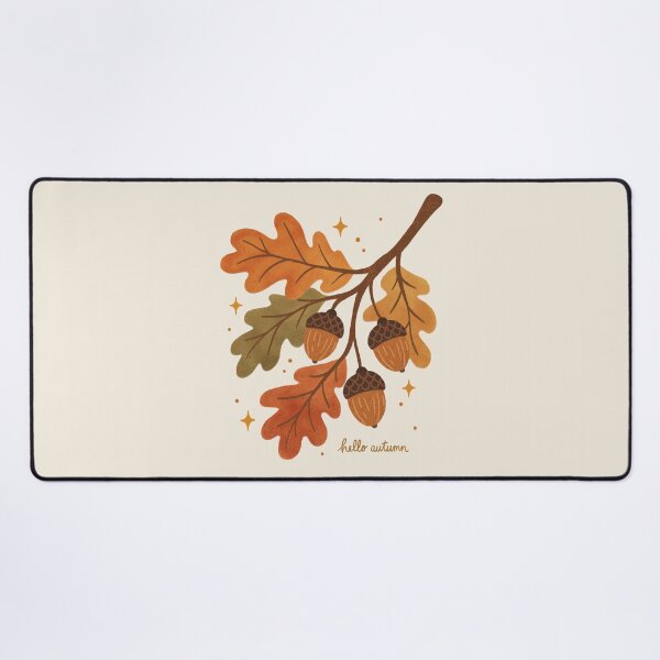 Item preview, "Hello Autumn" Leaves and Acorns designed and sold by OHBOY! Handmade.