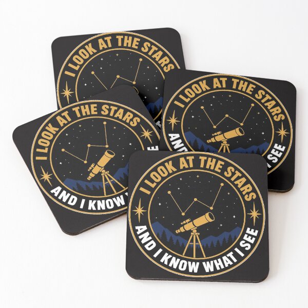 Item preview, I Look At The Stars And I Know What I See Astronomy Telescope designed and sold by MirengLab.