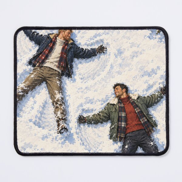Item preview, Loving Out Loud: Snow angels designed and sold by Skyeleigh and Spideough.