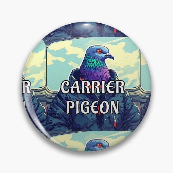Item preview, Funny Anthropomorphic Humanized CARRIER PIGEON Cyberpunk Streetwear. designed and sold by Giulivo Store Graphic.