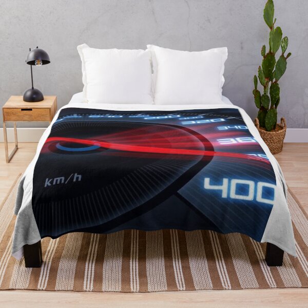 Item preview, Red and black speedometer of a fast racing car designed and sold by koringaFTS.