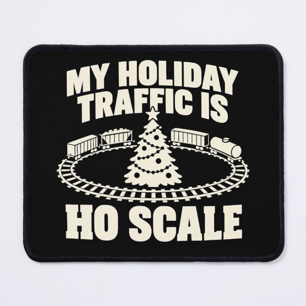 Item preview, My Holiday Traffic Is HO Scale Model Railroad Christmas designed and sold by DreamLayerStudio.