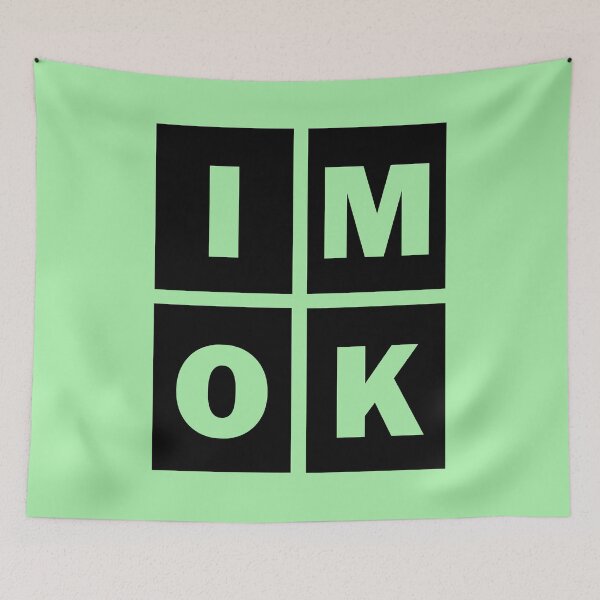 Item preview, I'm OK Okay Funny Status Update designed and sold by Rob's Graphics.