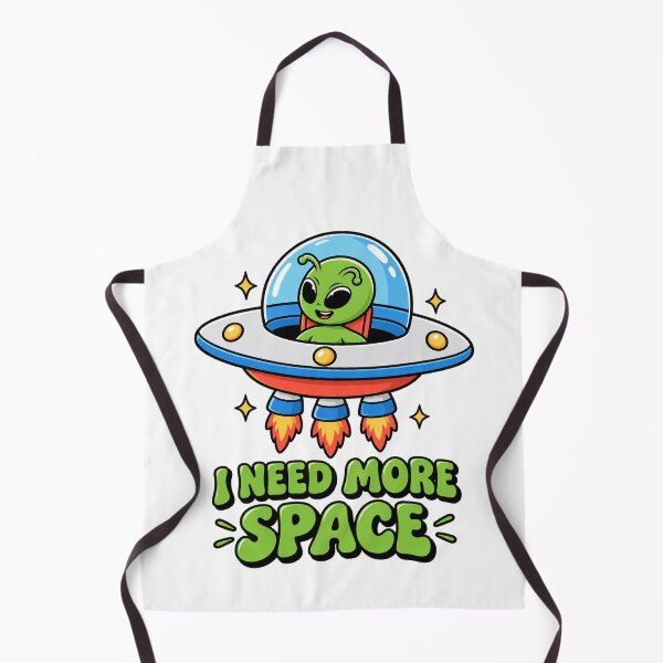 Item preview, Cute Alien UFO I Need More Space Funny designed and sold by Elite_Junkies.