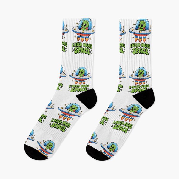 Item preview, Cute Alien UFO I Need More Space Funny designed and sold by Elite_Junkies.
