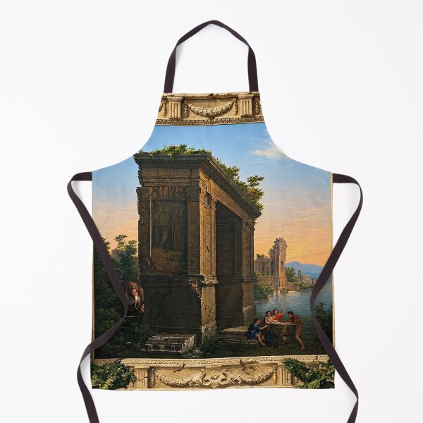 Item preview, Architrave of The Money Changers (attrib. Viviano Codazzi) Capricious Frame  designed and sold by FernhorenFits.